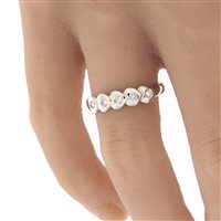 Anello Fanton Gioielli Donna FEDINE DIAMANTI in Oro bianco Diamante 0.10 Ct FGDIAANE09A - FGDIAANE09A